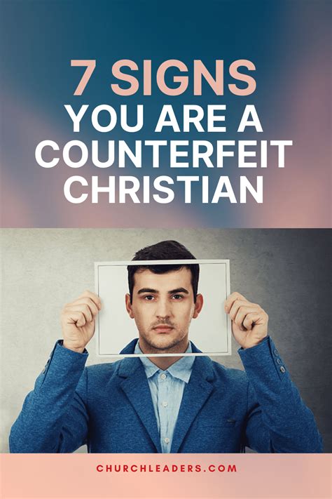 7 signs you are a counterfeit christian